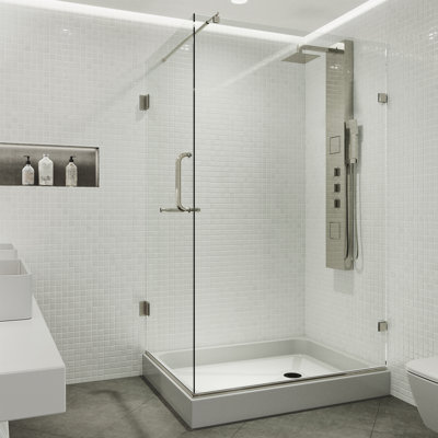 Find The Perfect Shower Stalls Amp Enclosures Wayfair